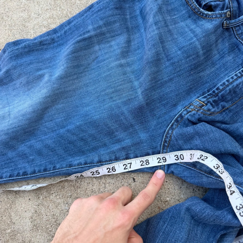 Lucky Brand Sweet N Low Bootcut Jeans Womens 16/33 Medium Wash Blue Low Rise - Picture 10 of 11